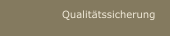 Qualit&auml;tssicherung